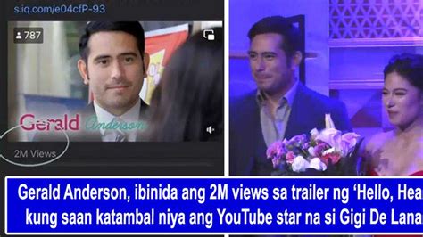 gerald anderson jakol|Gerald Anderson, ibinida ang 2M views sa trailer ng ‘Hello, Heart’ .